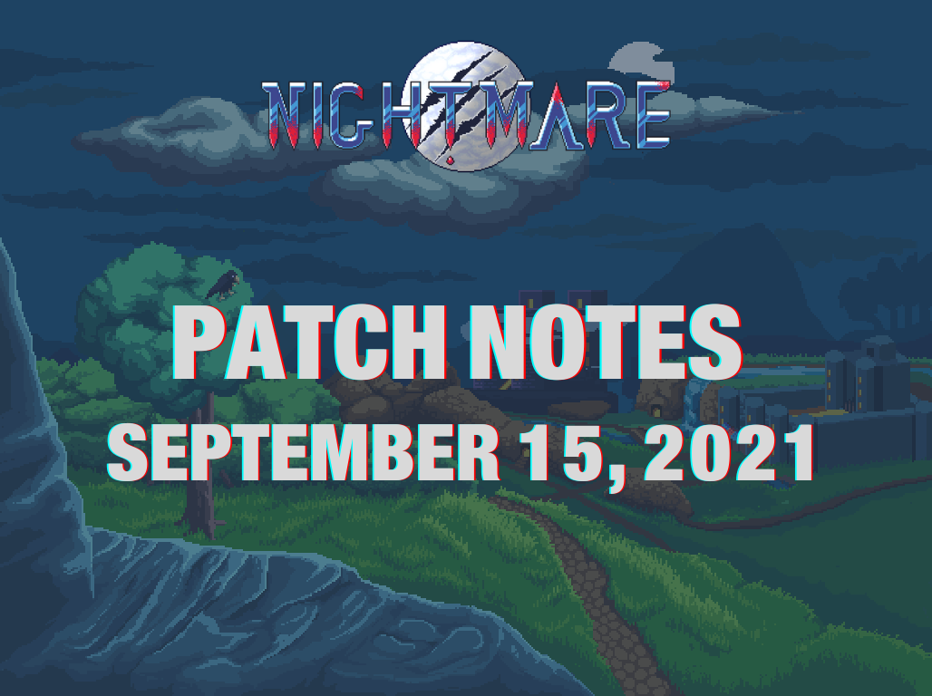 Patch notes of September 15, 2021 images