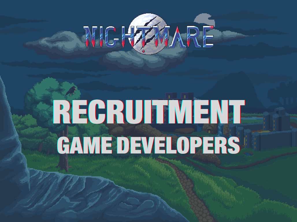 Nightmare is recruiting talented Game Developers images