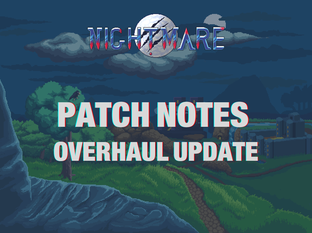 Patch notes of Overhaul Update images
